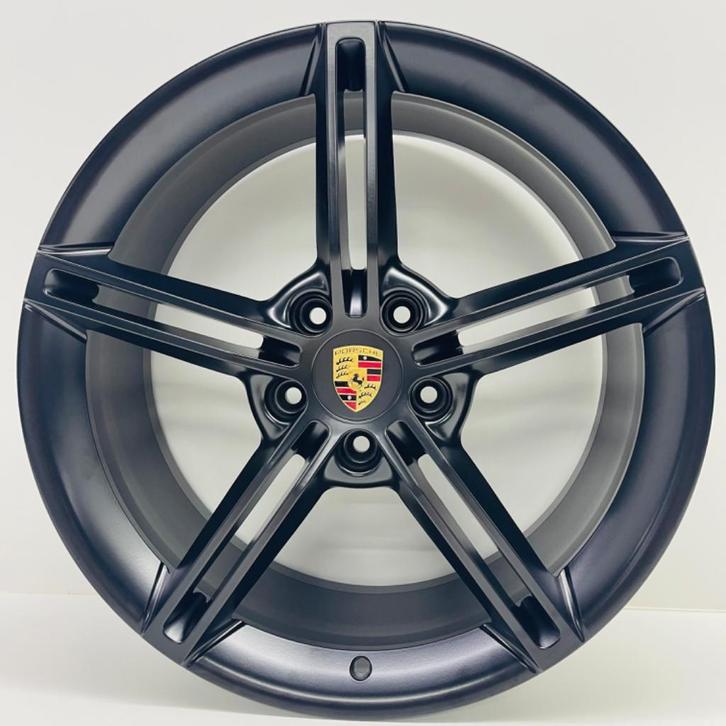 Porsche Taycan ORIGINELE 21 Mission E GTS met zomerbanden, Auto-onderdelen, Banden en Velgen, 21 inch, Zomerbanden, 305 mm, Personenwagen