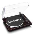 Platenspeler met Bluetooth transmissie Lenco Walnoot, Verzenden, Zo goed als nieuw