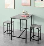 2dekans | SoBuy Bartafel - 4 Krukken - Bartafelset - 5 Delig, Ophalen of Verzenden, Zo goed als nieuw