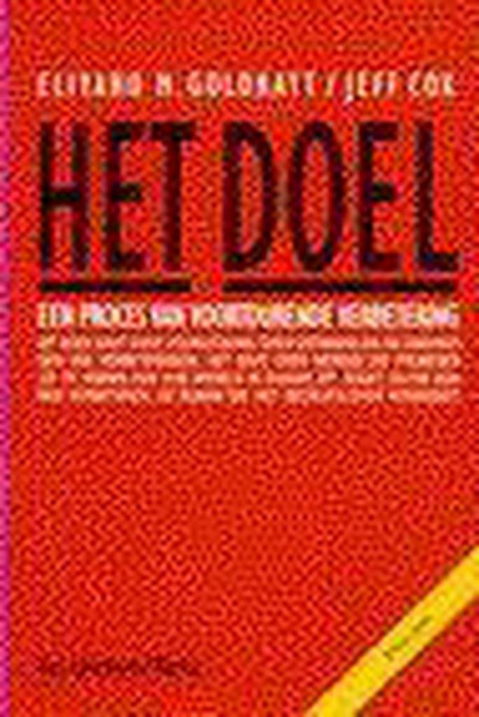 Het doel / Marka 9789027429384 J. Cox, Boeken, Economie, Management en Marketing, Gelezen, Verzenden