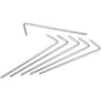 Tentharingen | Camp Active | 6 stuks (Metaal), Caravans en Kamperen, Kampeeraccessoires, Verzenden, Nieuw