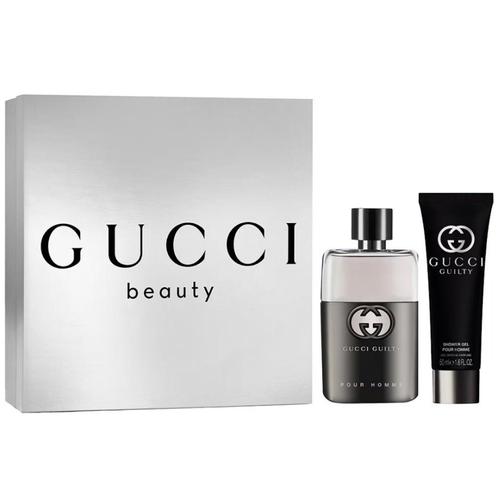 Gucci Guilty Pour Homme Giftset - 50ml + 50ml, Sieraden, Tassen en Uiterlijk, Uiterlijk | Haarverzorging, Overige typen, Nieuw