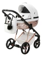 Adamex Quantum Star White/Bronze 2-in-1 Kinderwagen, Kinderen en Baby's, Kinderwagens en Combinaties, Verzenden, Nieuw