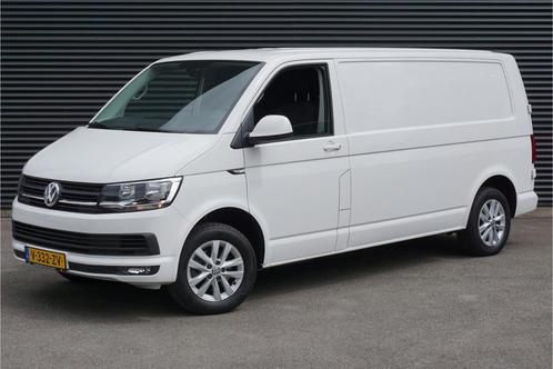 Volkswagen Transporter 2.0 TDI | L2H1 Highline | DSG | App-C, Auto's, Bestelauto's, Onderhoudsboekje, Lease, Zwart, Automaat, Wit