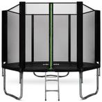 VirtuFit Trampoline met Veiligheidsnet - Zwart - 305 cm, Verzenden, Nieuw