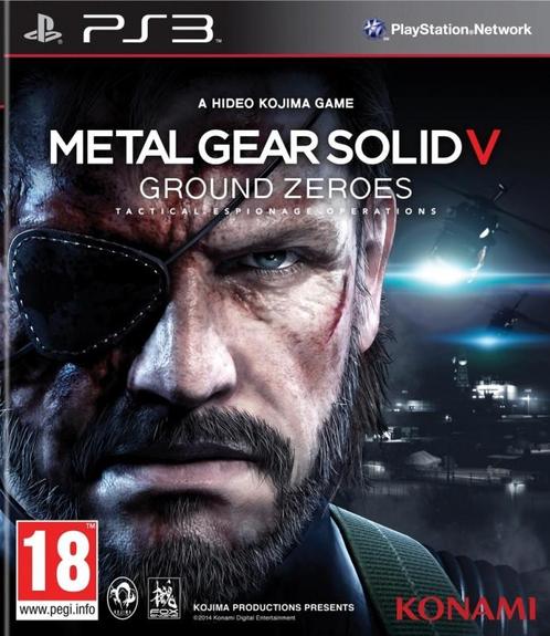 Metal Gear Solid 5 Ground Zeroes (PlayStation 3), Spelcomputers en Games, Games | Sony PlayStation 3, Gebruikt, Vanaf 12 jaar