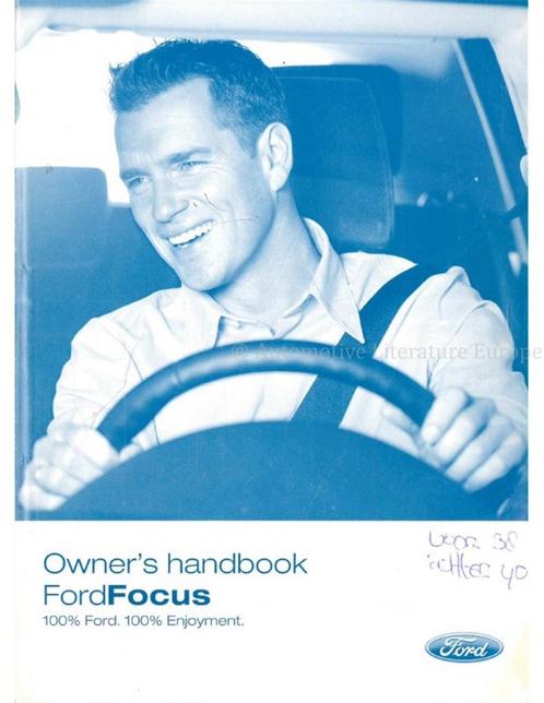 2005 FORD FOCUS INSTRUCTIEBOEKJE ENGELS, Auto diversen, Handleidingen en Instructieboekjes