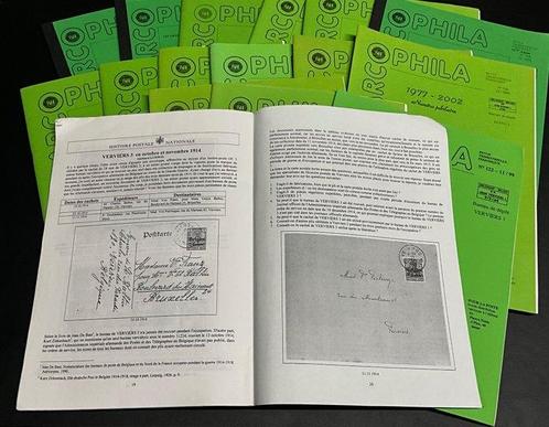 Literatuur 1999/2010 - Marcophila - Bulletin du cercle, Postzegels en Munten, Postzegels | Europa | België