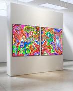 Doped Out M - OCCULT RELIC - Diptych 100% Original, Antiek en Kunst