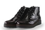 Rieker Veterboots in maat 40 Rood | 10% extra korting, Kleding | Dames, Schoenen, Verzenden, Overige typen, Zo goed als nieuw