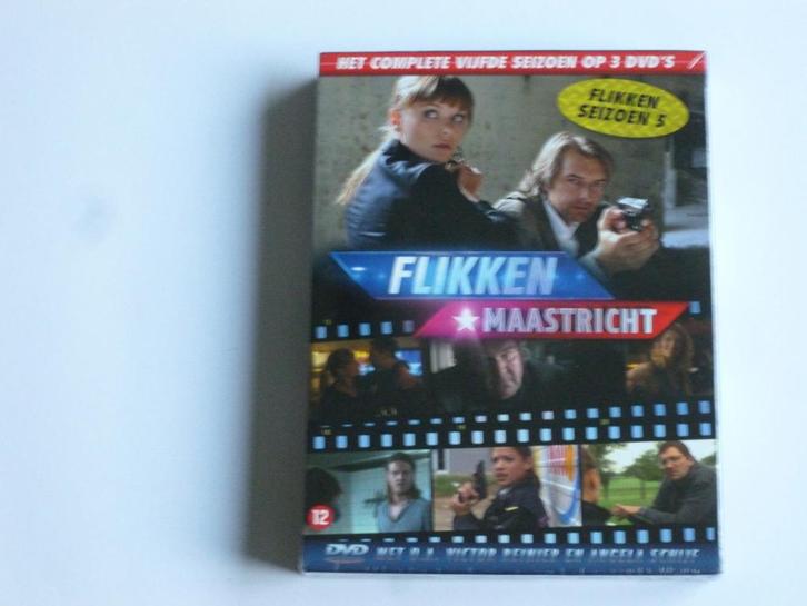 Flikken Maastricht - Het Complete Vijfde Seizoen (3 DVD) Nie, Cd's en Dvd's, Dvd's | Tv en Series, Zo goed als nieuw, Verzenden
