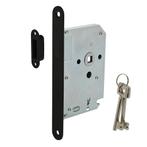 Woningbouw magneet klavier dag- en nachtslot zwart 55mm, Ophalen of Verzenden, Nieuw, Overige materialen, Slot