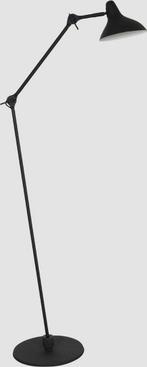 2dekans | Vloerlamp Anne Light & home Kasket - Zwart, Huis en Inrichting, Lampen | Vloerlampen, Ophalen of Verzenden, Zo goed als nieuw