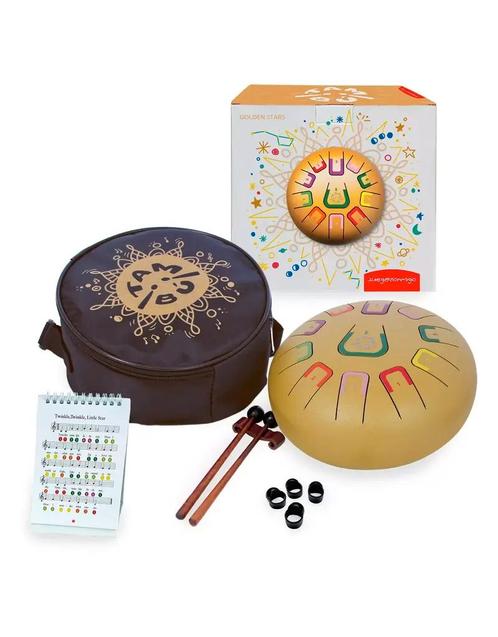 Tambu Tambú - Tongdrum Goud, Kinderen en Baby's, Speelgoed | Overig