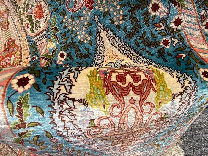 Hereke - Vloerkleed - 106 cm - 70 cm, Huis en Inrichting, Stoffering | Tapijten en Kleden