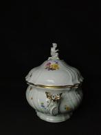 Meissen Carl Teichert - Fiori - squisita zuppeira con