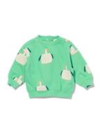 HEMA Baby sweater vogels lichtgroen van €14 voor €9.8 sale, Kinderen en Baby's, Verzenden, Nieuw