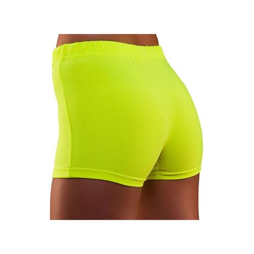 Neon hotpants geel, Hobby en Vrije tijd, Feestartikelen, Feestartikel, Nieuw, Verzenden