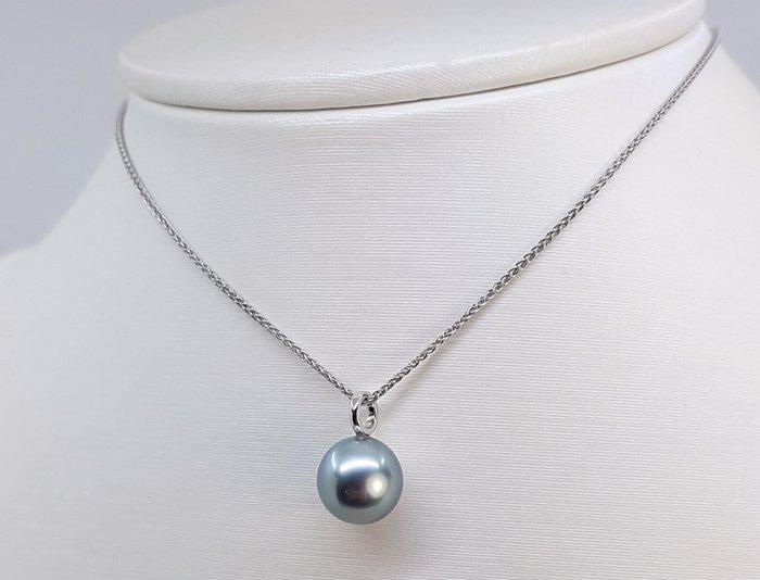 Zonder Minimumprijs - Hanger Zilver - 9x10mm Tahitiaanse, Sieraden, Tassen en Uiterlijk, Antieke sieraden