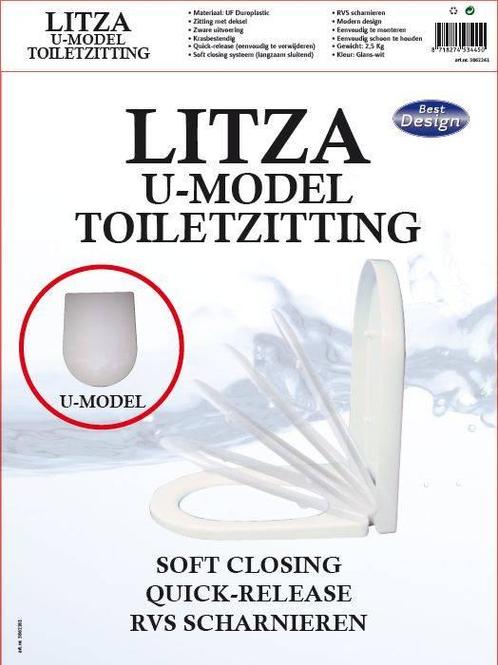 Litza Toiletzitting, Doe-het-zelf en Verbouw, Sanitair, Ophalen of Verzenden