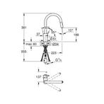 Keukenmengkraan Grohe Concetto met Uittrekbare Dual Spray, Doe-het-zelf en Verbouw, Sanitair, Ophalen of Verzenden, Nieuw