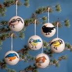 Vilten Hangers Ballen Cremekleurig 6 ST - Merel/Specht/Pimpe, Kinderen en Baby's, Ophalen of Verzenden, Nieuw