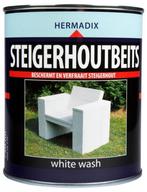 Hermadix Steigerhoutbeits - Zeegroen - 0,75 liter, Doe-het-zelf en Verbouw, Nieuw, Beits, Ophalen of Verzenden, Minder dan 5 liter