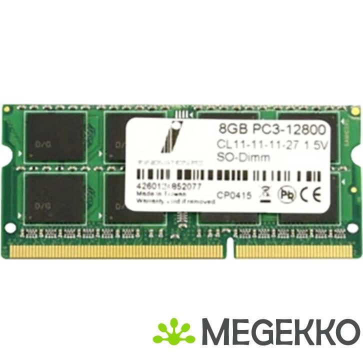 Innovation IT SODIMM geheugenmodule 8 GB DDR3 1600 MHz, Computers en Software, RAM geheugen, Nieuw, Verzenden
