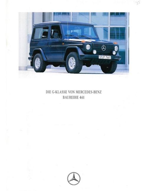 1994 MERCEDES BENZ G KLASSE BROCHURE DUITS, Boeken, Auto's | Folders en Tijdschriften