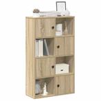 vidaXL Boekenkast 60x24x101,5 cm bewerkt hout sonoma, Huis en Inrichting, Kasten | Boekenkasten, Verzenden, Nieuw, Overige houtsoorten