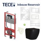 TECE Profil Toiletset set65 Mudo Randloos Mat Zwart met TECE, Ophalen of Verzenden, Nieuw, Overige typen