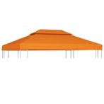 vidaXL Vervangend tentdoek prieel 310 g/m² 3x4 m oranje, Tuin en Terras, Nieuw, Verzenden