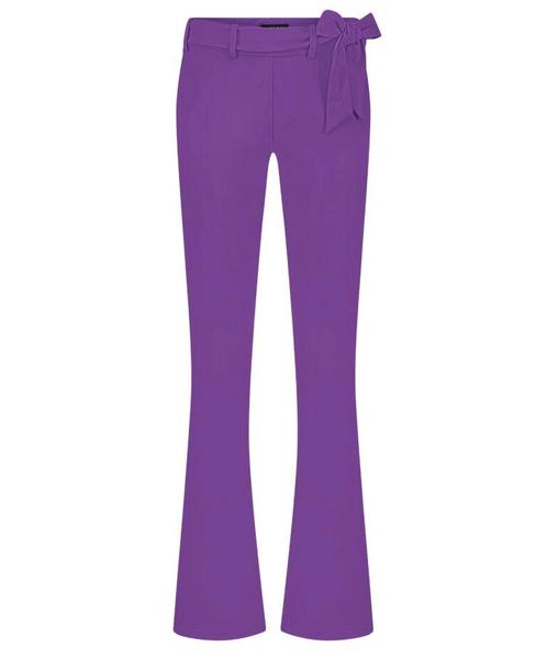 -50% Lady Day  Lady Day Amsterdam broek puglia twilight  maa, Kleding | Dames, Broeken en Pantalons, Wit, Nieuw, Verzenden