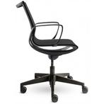 Design Vergaderstoel, Verzenden, Zwart, Nieuw, Bureaustoel