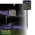 Solar Tuinsteker - Forest - 43 cm (tuinverlichting), Tuin en Terras, Buitenverlichting, Nieuw, Minder dan 50 watt, Zonne-energie