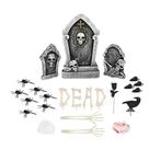 Decoratieset Halloween Grafstenen, Ophalen of Verzenden, Nieuw