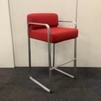 design barkruk Limitless, zithoogte 78 cm, metaal - rood, Huis en Inrichting, Ophalen of Verzenden, Gebruikt