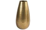 Elegante Vaas ORIENT 50cm goud in Grid Hammerschlag Design -, Huis en Inrichting, Woonaccessoires | Vazen, Ophalen of Verzenden