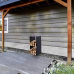 Houtopslag | Brandhoutrek | Houtrek | 40x28x80cm | Staal, Tuin en Terras, Haardhout, Minder dan 3 m³, Verzenden, Overige houtsoorten