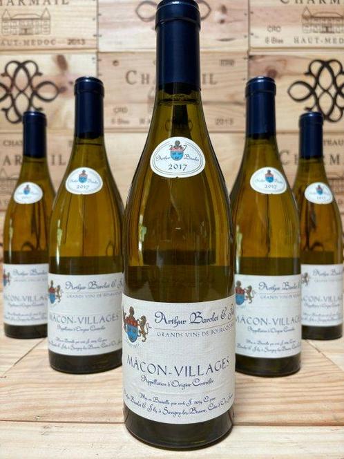 2017 Domaine Arthur Barolet et fils - Mâconnais - 6 Flessen, Verzamelen, Wijnen