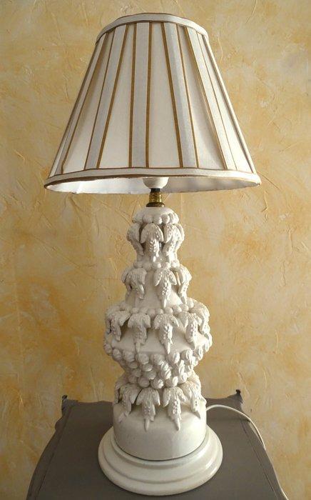 Tafellamp - Keramiek - Lamp van witte keramiek, Antiek en Kunst, Curiosa en Brocante