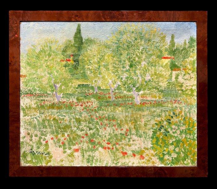 European School (c. 1950) - The poppy fields, Antiek en Kunst, Kunst | Schilderijen | Klassiek
