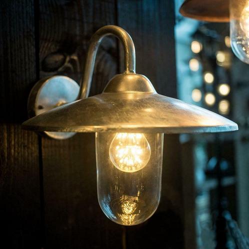 Buitenlamp Brig gegalvaniseerd Dag Nacht Schemersensor LED, Tuin en Terras, Buitenverlichting, Led, Minder dan 50 watt, Nieuw