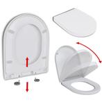 Toiletbril Vierkant Soft-Close - Retourdeal - 41% Korting!, Ophalen of Verzenden, Nieuw, Steen, Toilet