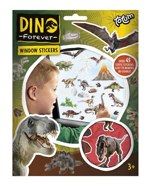 Dino Raamstickers, Hobby en Vrije tijd, Feestartikelen, Nieuw, Verzenden