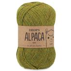 DROPS Alpaca Mix - 7233 geel/groen - Wol Garen, Hobby en Vrije tijd, Ophalen of Verzenden, Nieuw