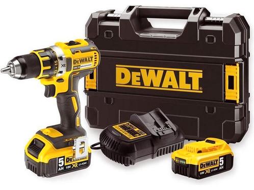 DeWALT DCD791P2 Accu Schroef / Boormachine 18V 5.0AH Li-ion, Doe-het-zelf en Verbouw, Gereedschap | Boormachines, Zo goed als nieuw