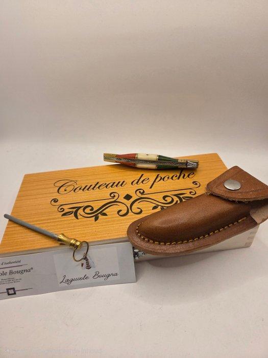 Laguiole - Bougna - Tafelmes - Laguiole zakmes Italië -, Antiek en Kunst, Antiek | Keukenbenodigdheden