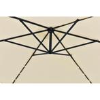 Parasol Brazil - 3,5 m - Incl. LED - Wit, Verzenden, Nieuw