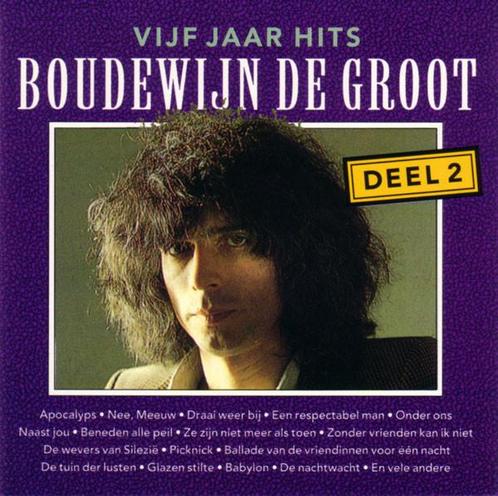 Cd - Boudewijn De Groot - Vijf Jaar Hits - Deel 2, Cd's en Dvd's, Cd's | Overige Cd's, Verzenden